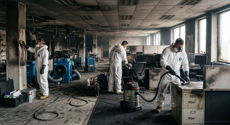 Commercial Smoke Restoration in Marin County, CA
