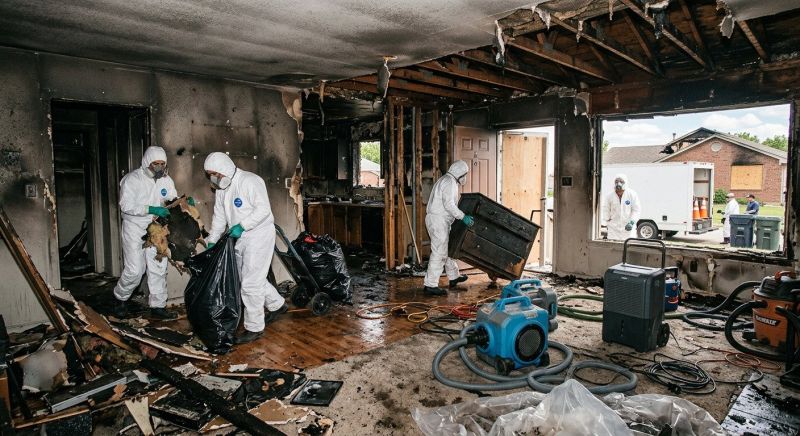 Residential Fire Restoration in Fort Mill, SC
