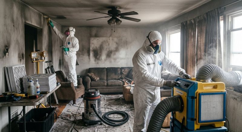Smoke Damage Remediation in Santa Rosa, CA
