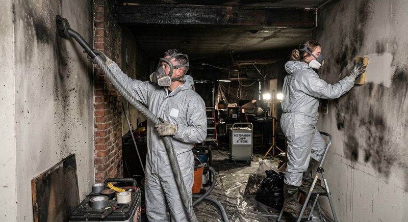 Soot Cleaning in Santa Rosa, CA
