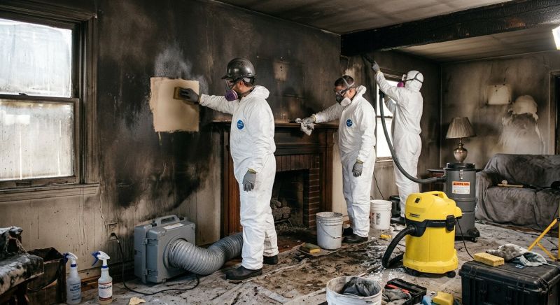 Soot Damage Cleanup in Sonoma County, CA