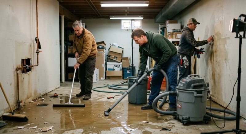 Burst Pipe Cleanup in Gilbert, AZ