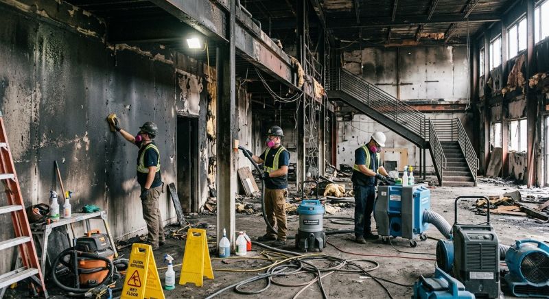 Commercial Fire Damage Repair in Marin County, CA