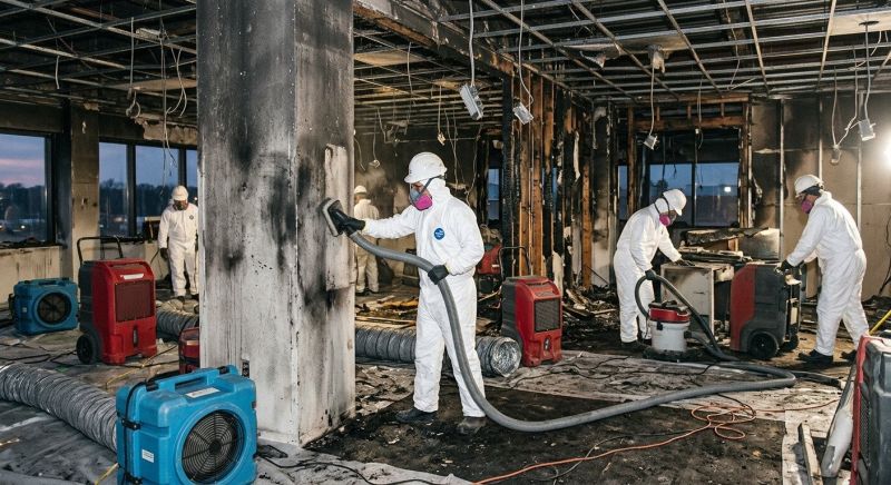 Commercial Fire Mitigation in Scottsdale, AZ
