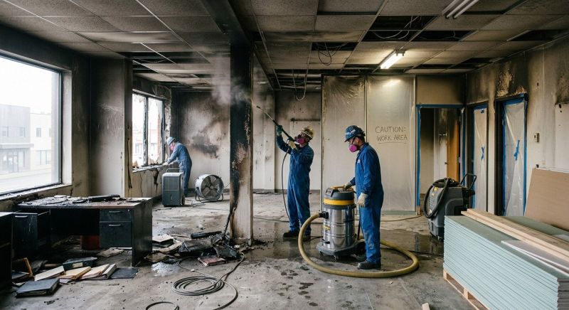 Commercial Fire Mitigation in Santa Rosa, CA