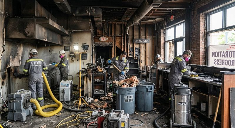 Commercial Fire Mitigation in Santa Rosa, CA