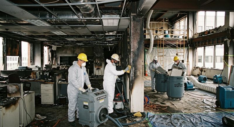 Commercial Fire Restoration in Marin County, CA