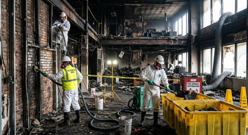 Commercial Fire Restoration in Napa, CA