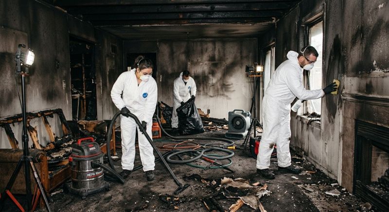 Fire Damage Cleanup in Santa Rosa, CA