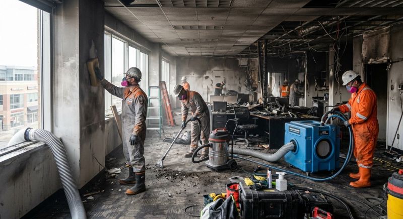 Fire Damage Cleanup in Napa, CA