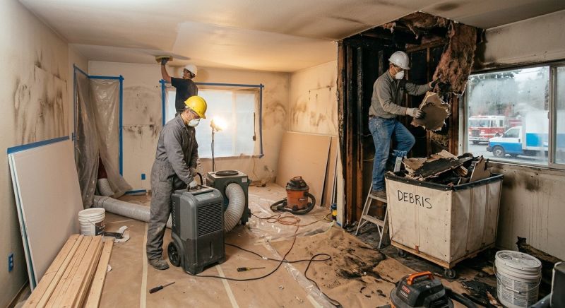 Fire Damage Repair in Marin County, CA