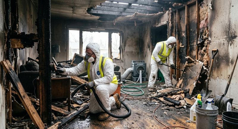 Residential Fire Restoration in Gilbert, AZ