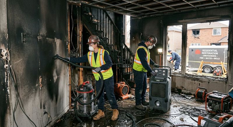 Residential Fire Restoration in Napa, CA