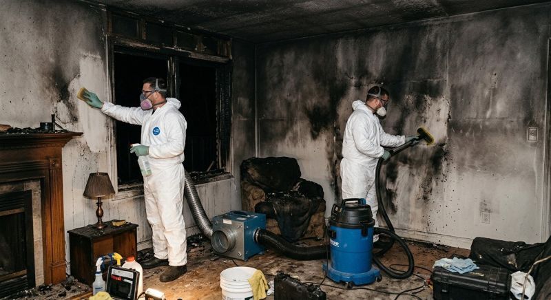 Smoke Damage Removal in Sonoma County, CA