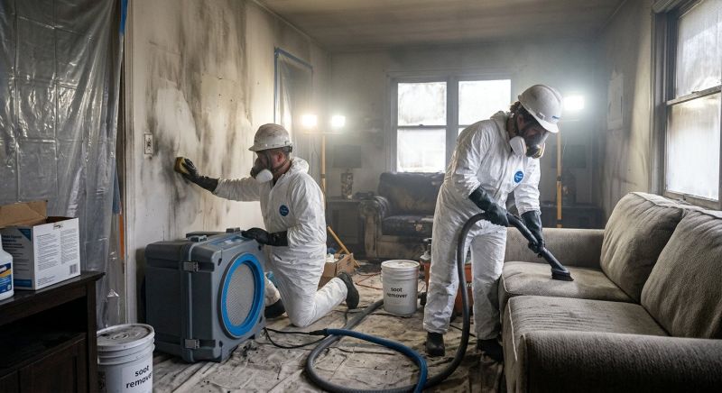 Smoke Damage Removal in Sonoma County, CA
