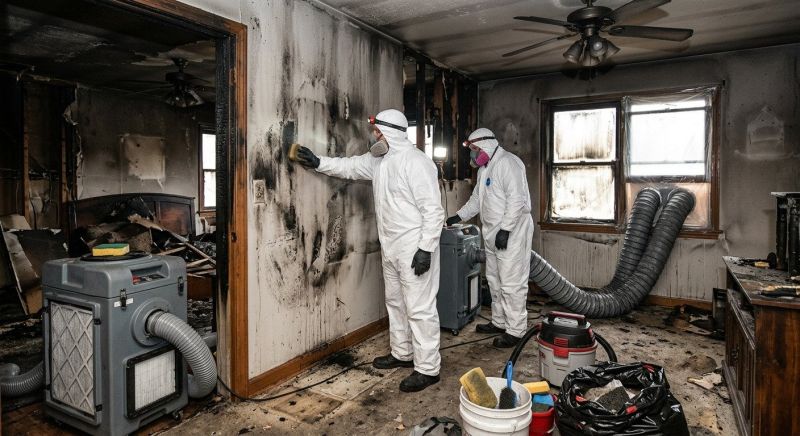 Smoke Damage Removal in Santa Rosa, CA