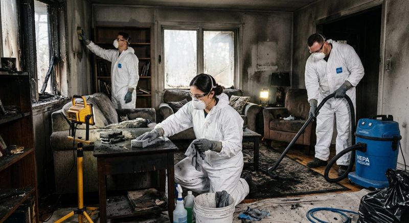 Soot Cleaning in Sonoma County, CA